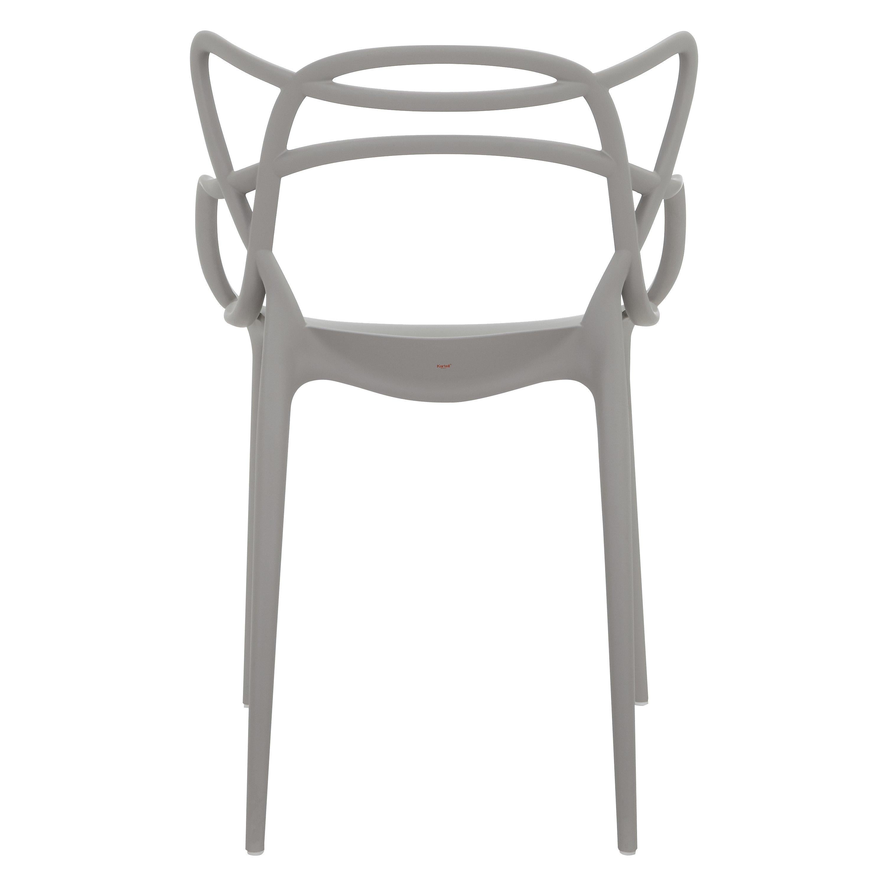 Kartell Masters stackable chair by Philippe Starck in polypropylene - British product