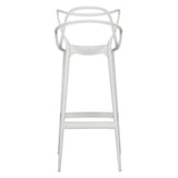 Kartell lightweight Masters bar stool polypropylene (British brand)