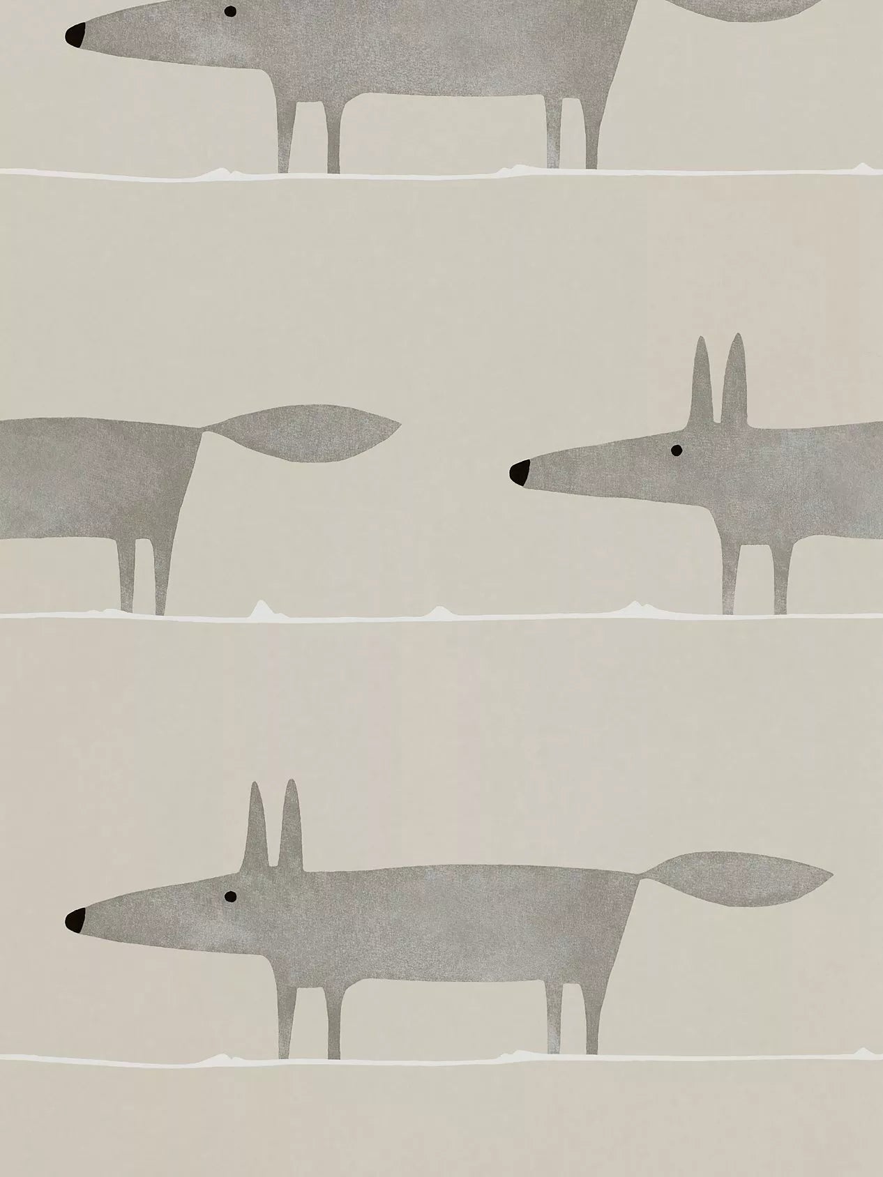Scion Mr Fox wallpaper paste the wall 52cm x 10m, imported from the UK