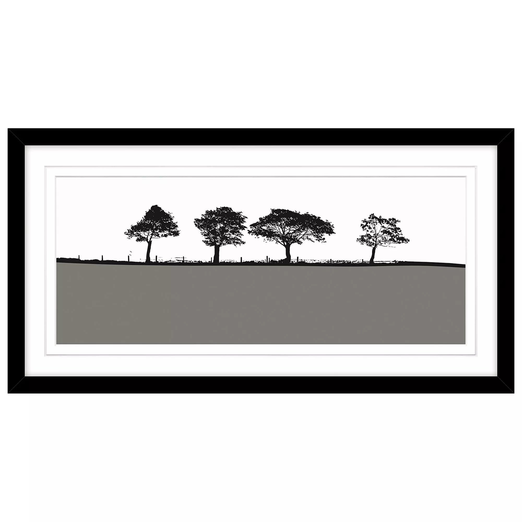 John Lewis framed print Harrogate by Jacky Al-Samarraie 44x84cm, imported from the UK