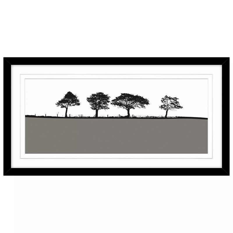 John Lewis framed print Harrogate by Jacky Al-Samarraie 44x84cm, imported from the UK