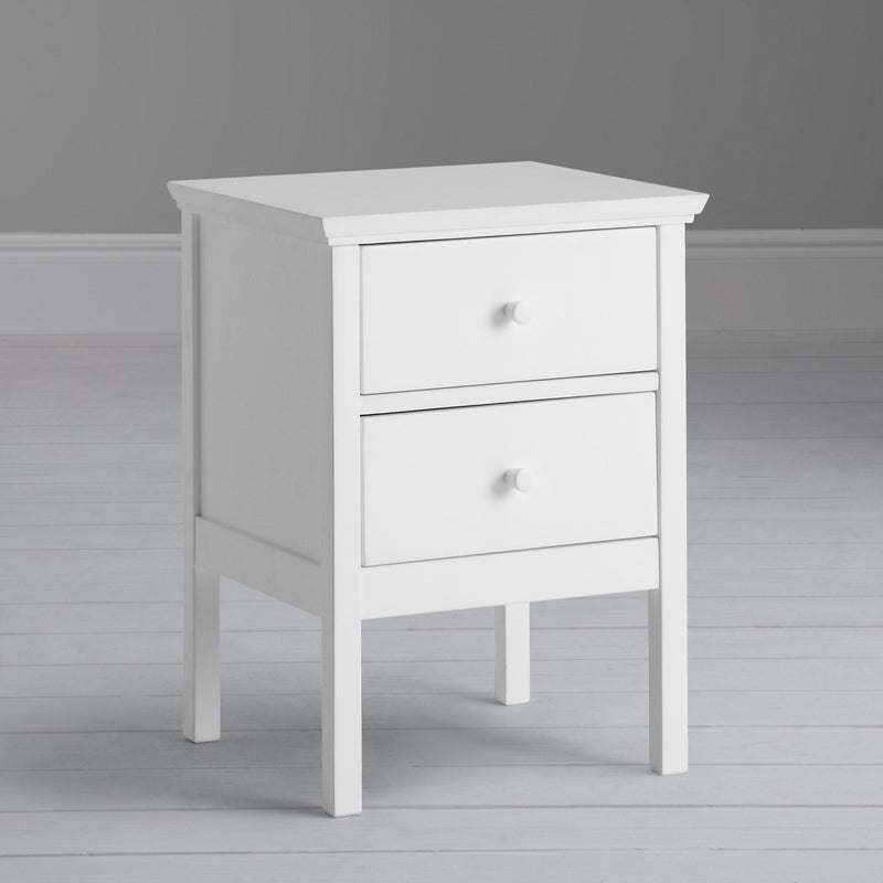 John Lewis Wilton bedside cabinet with two drawers - British product