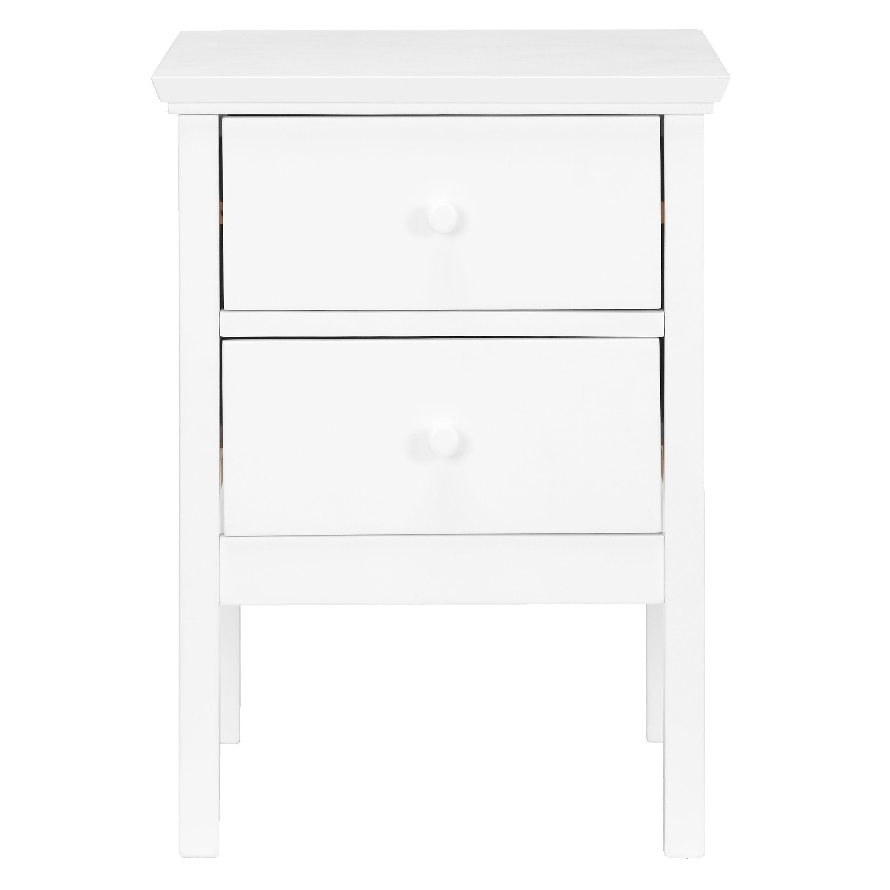 John Lewis Wilton bedside cabinet with two drawers - British product