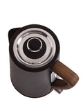 Black Bronx electric kettle black wooden finish 1.7L - British product