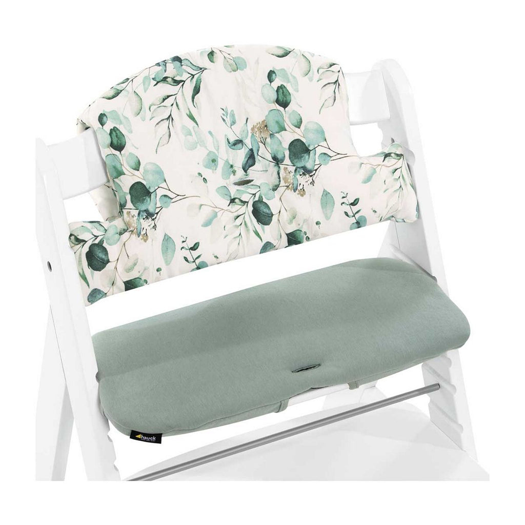 Hauck Alpha Highchair Pad Select - Jersey Leaves Mint