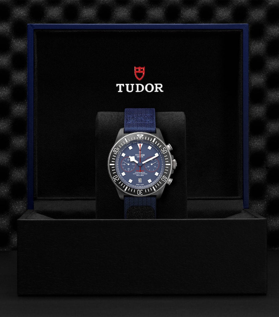 TUDOR Pelagos FXD chronograph watch carbon composite 43mm (British brand)