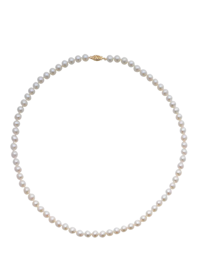 John Lewis E.W Adams 9ct Freshwater Pearl Necklace, White- Buy online at McGrocer