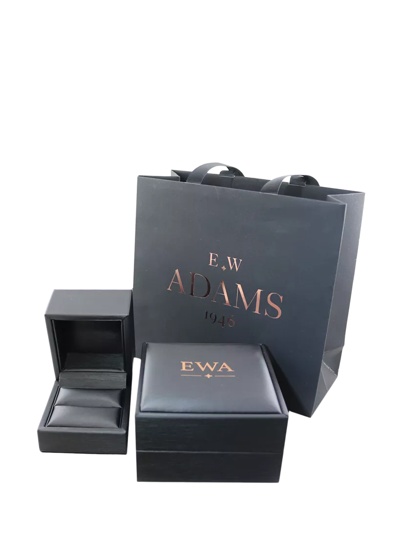 E.W Adams 9ct yellow gold freshwater pearl stud earrings, UK version