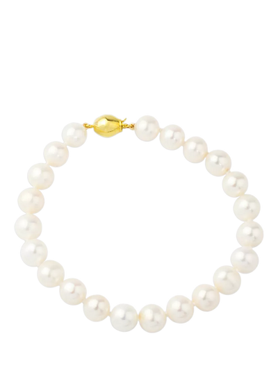 John Lewis E.W Adams 9ct Freshwater Cultured Pearl Bracelet White- Buy online at McGrocer