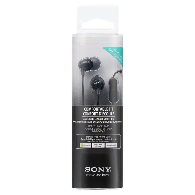 Sony in-ear headphones with mic and remote (British brand)