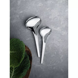 Georg Jensen Bloom serving spoons set of 2, UK version