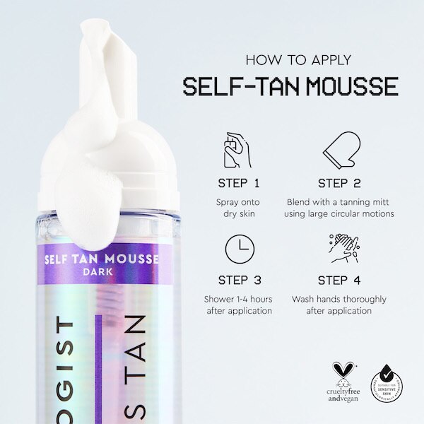 Tanologist Clear Self Tan Mousse Medium GOODS Superdrug   