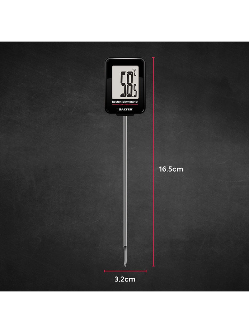 Salter Heston Blumenthal digital thermometer stainless steel probe (British brand)