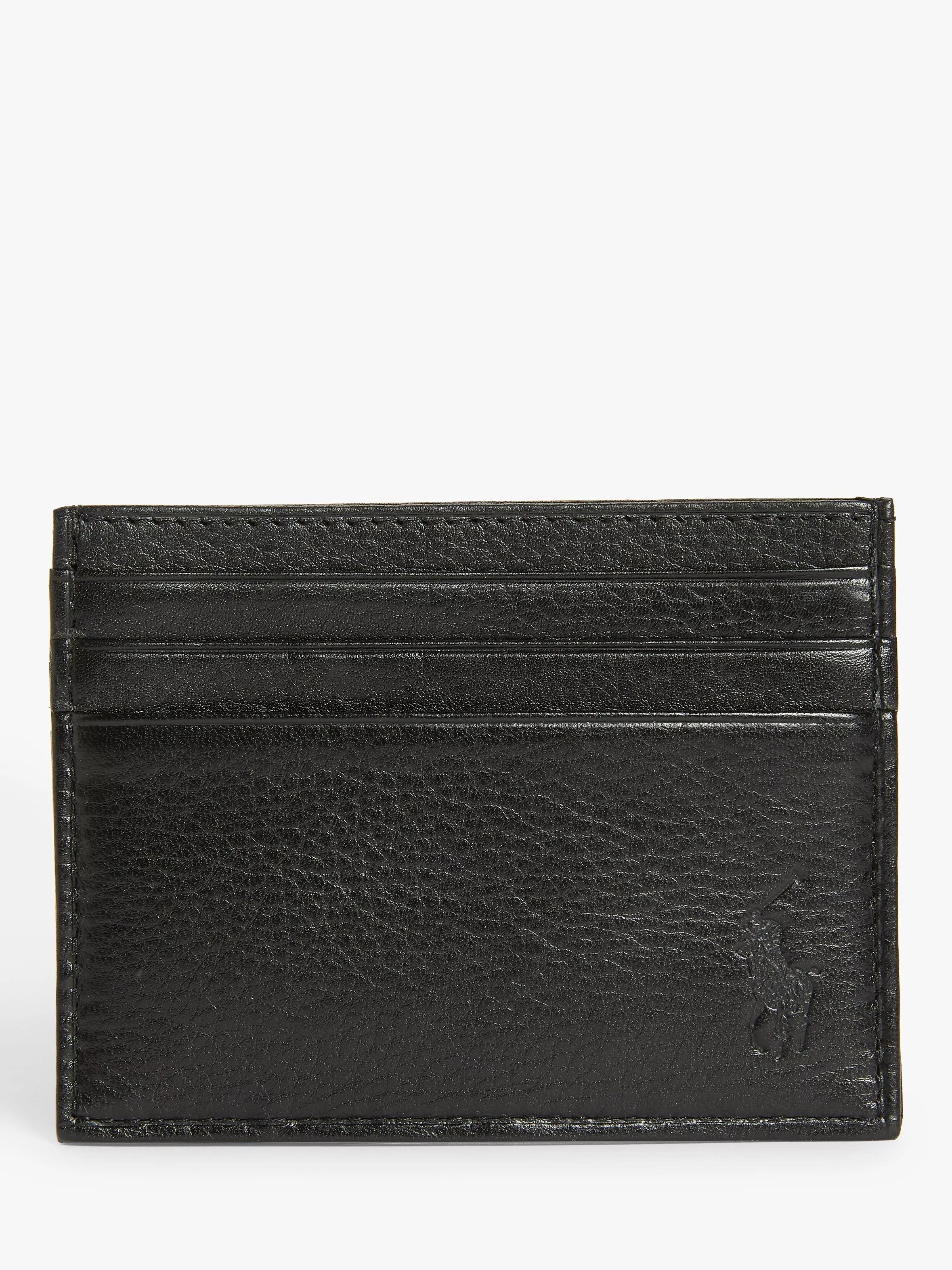 Ralph Lauren pebble leather card holder (British brand)