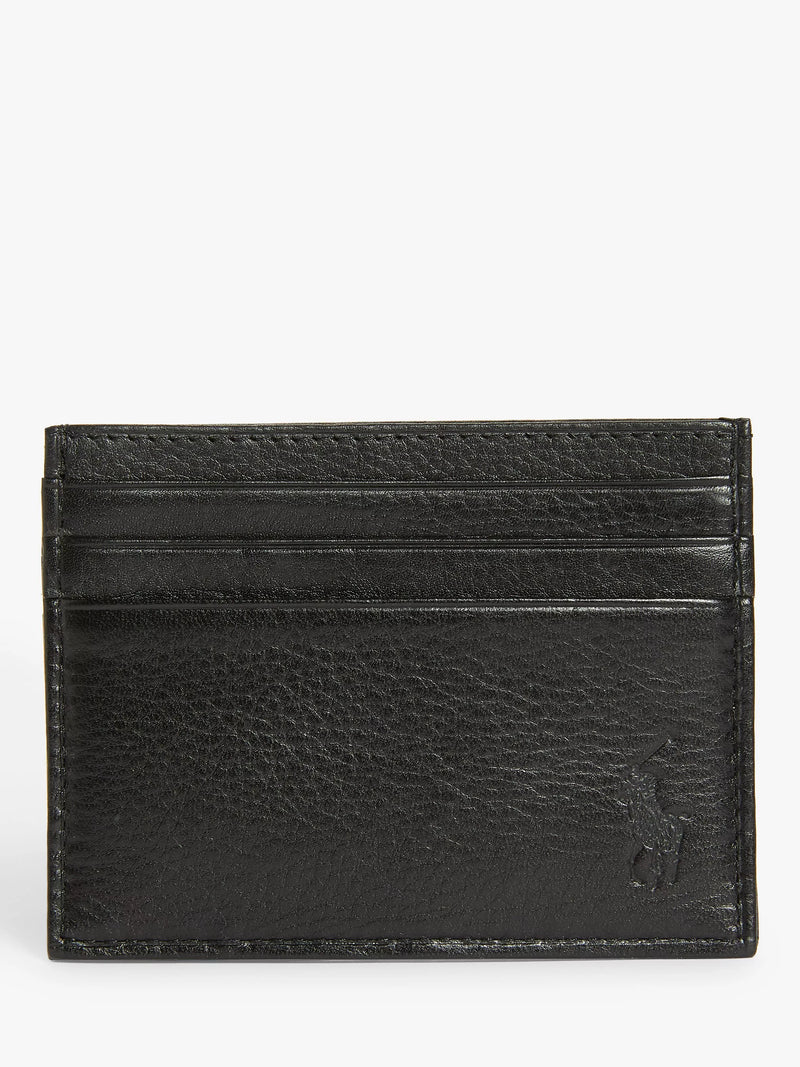 Ralph Lauren pebble leather card holder (British brand)