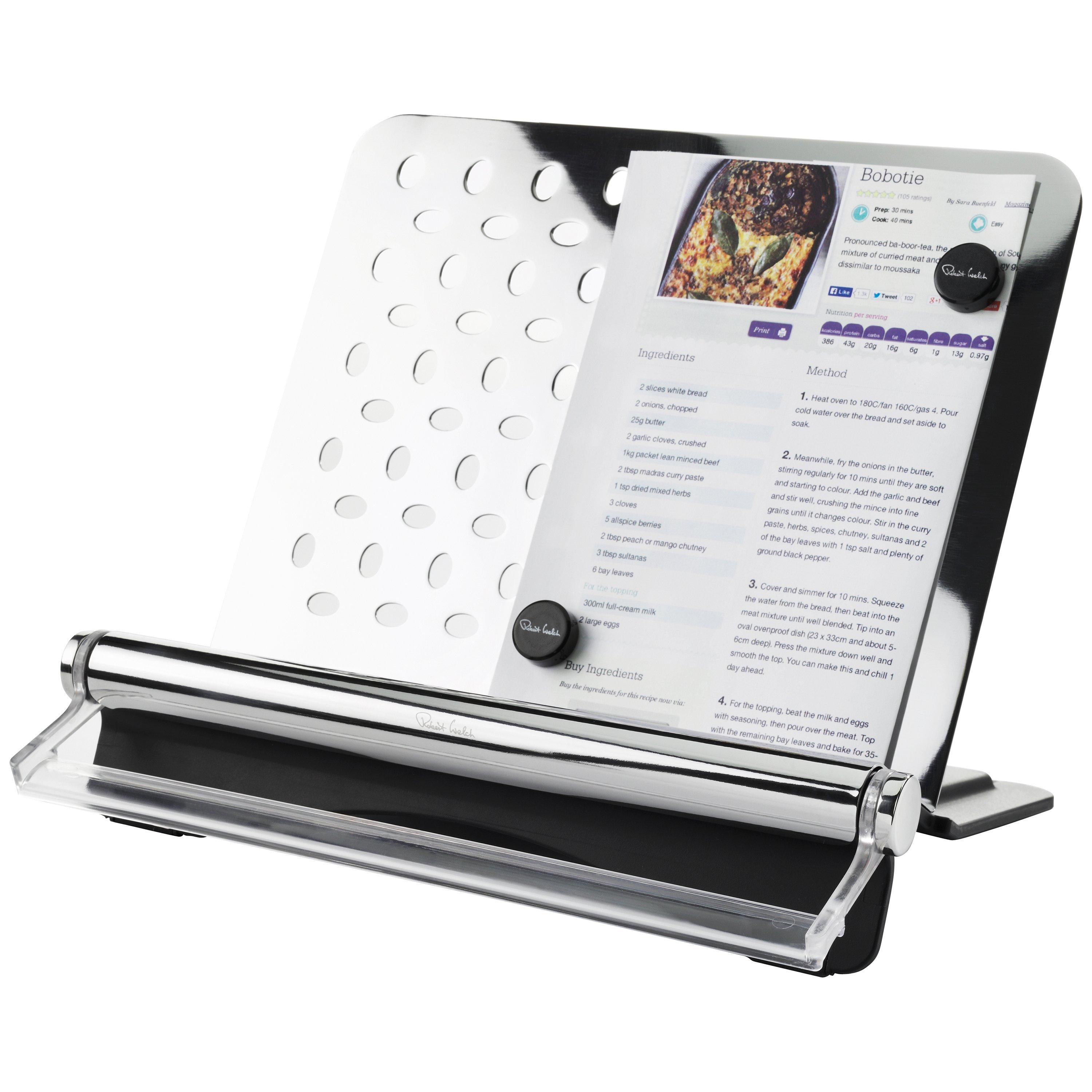 Robert Welch Signature cook book stand, UK version