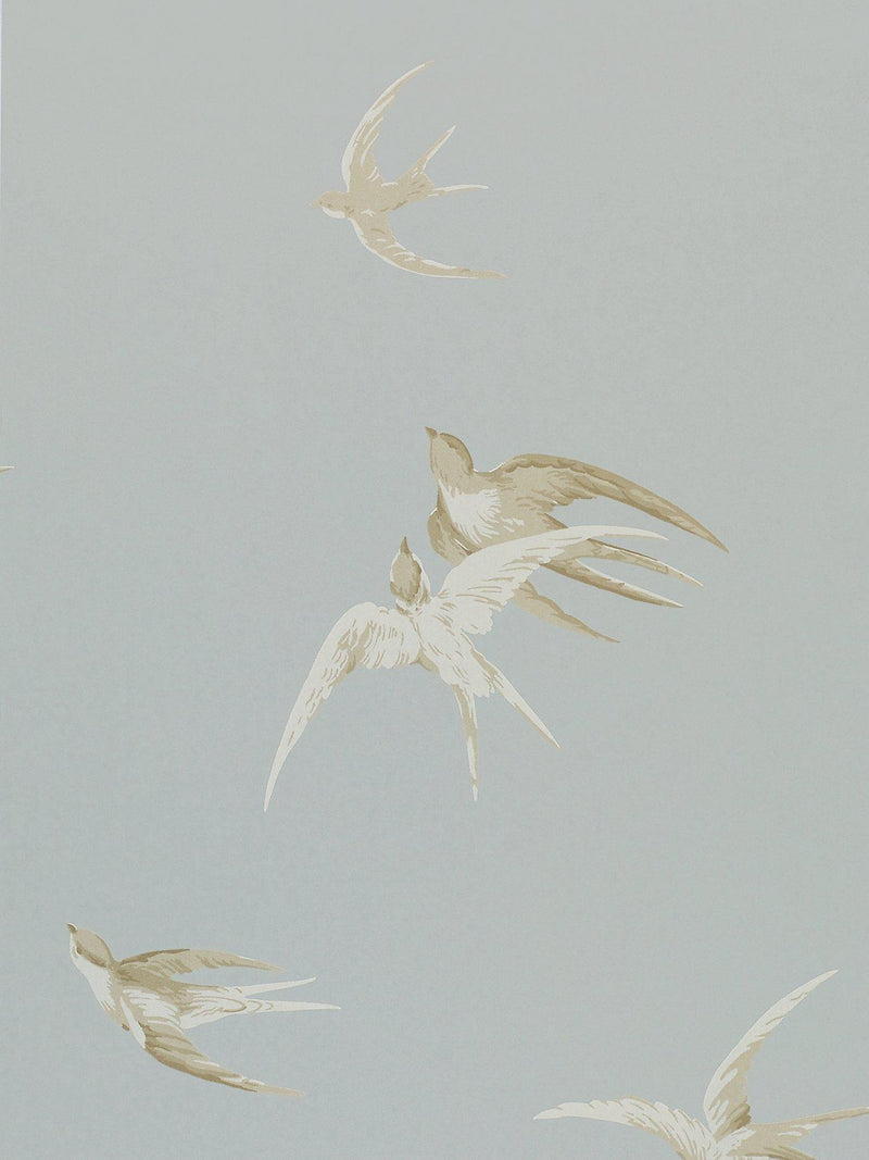 Sanderson Swallows Wallpaper (British brand)