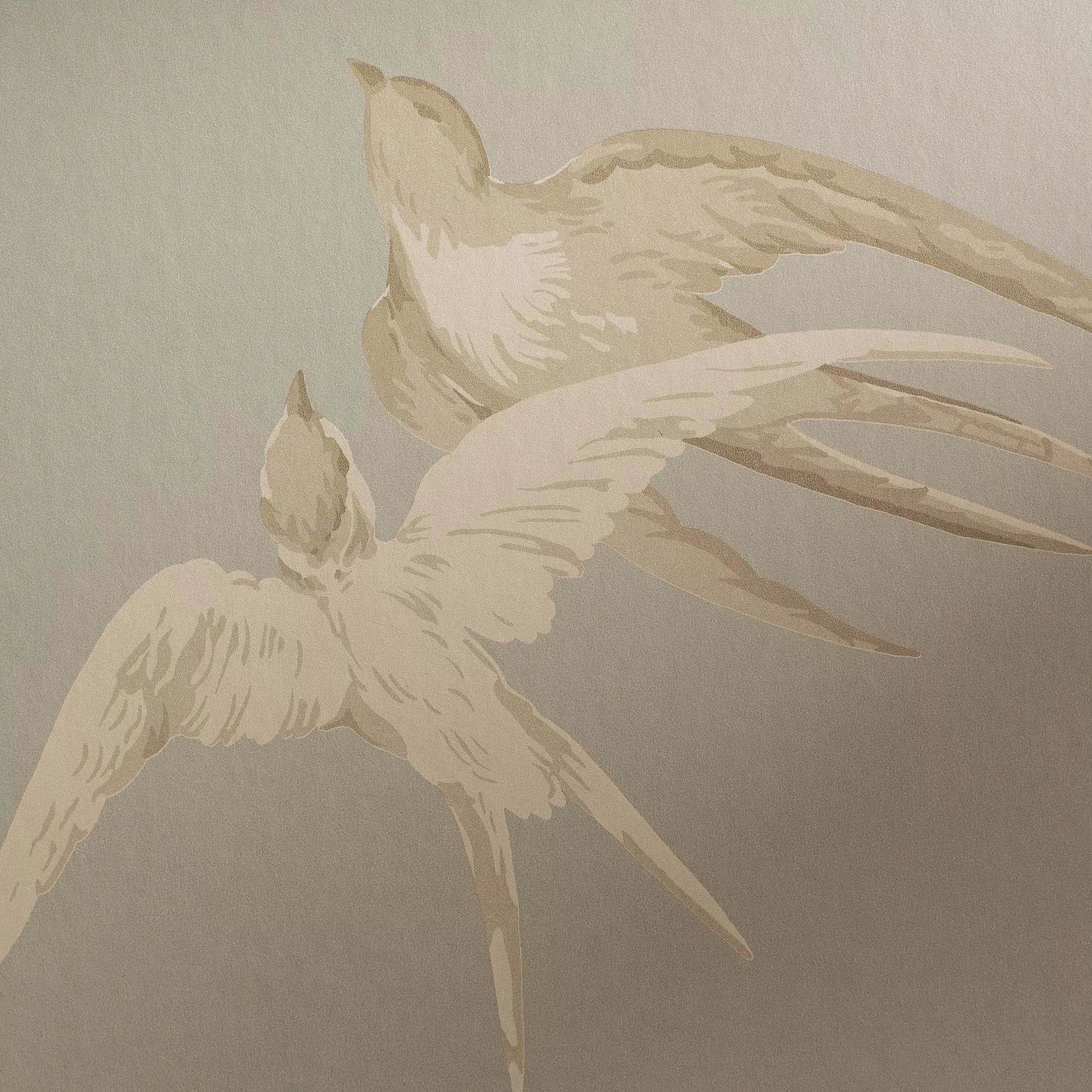 Sanderson Swallows Wallpaper (British brand)