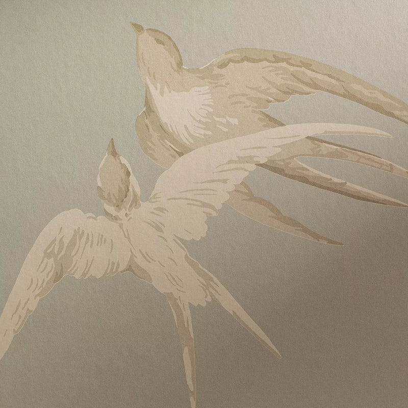 Sanderson Swallows Wallpaper (British brand)