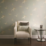 Sanderson Swallows Wallpaper (British brand)
