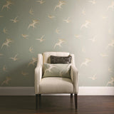 Sanderson Swallows Wallpaper (British brand)