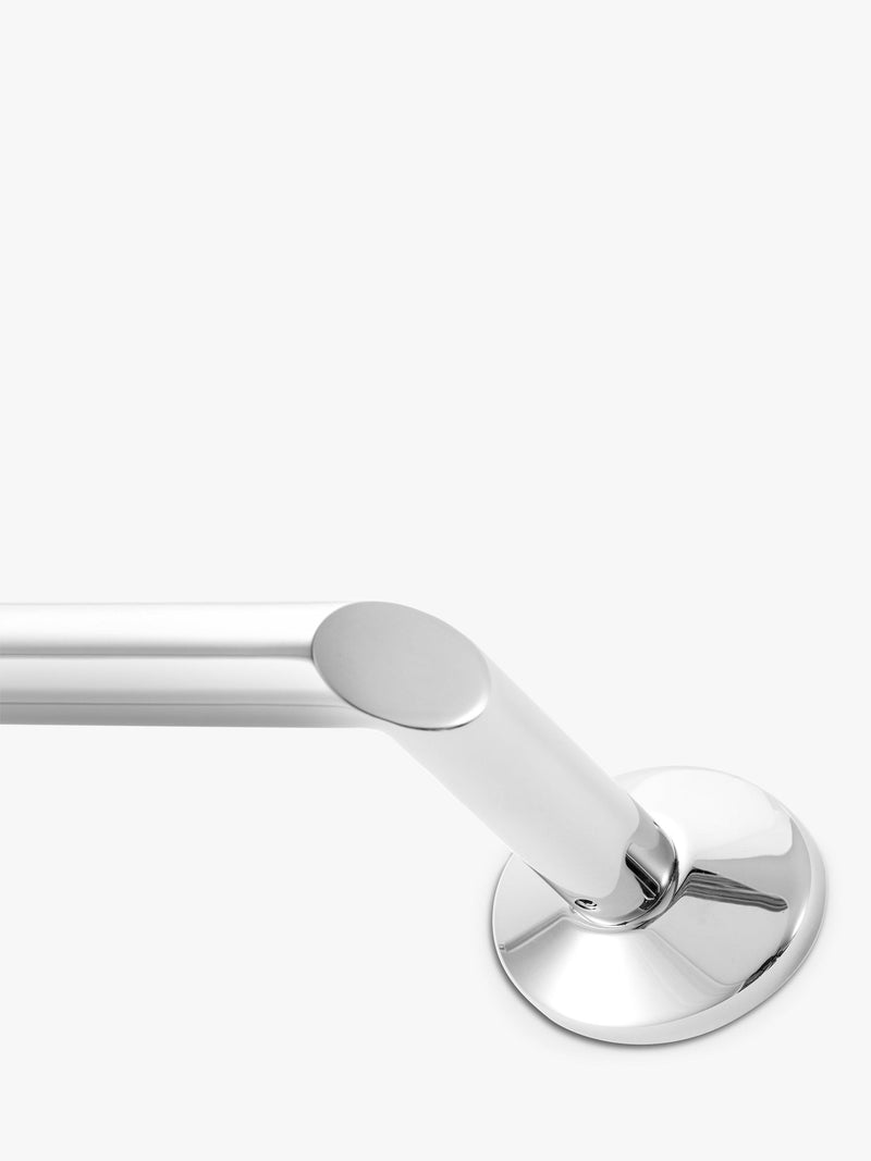 Robert Welch Oblique Single Towel Rail stainless steel, UK version