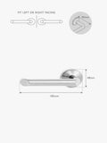 Robert Welch Oblique Bar toilet roll holder, UK version