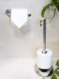 Robert Welch Oblique Bar toilet roll holder, UK version