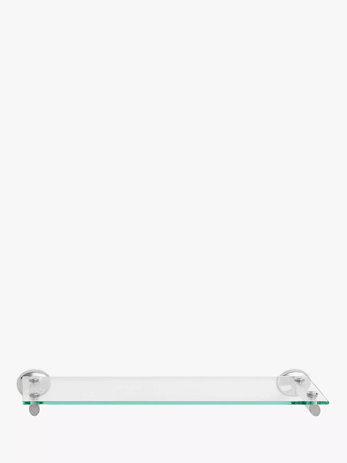 Robert Welch Oblique Shelf stainless steel and glass, UK version