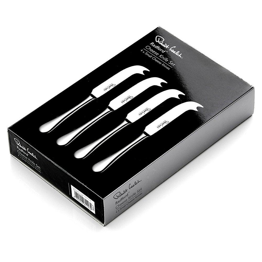 Robert Welch small cheese knife set 4 piece, UK version