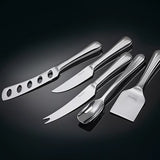Robert Welch cheese knife set 5 piece oak gift box - British product