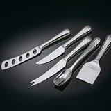 Robert Welch cheese knife set 5 piece oak gift box - British product