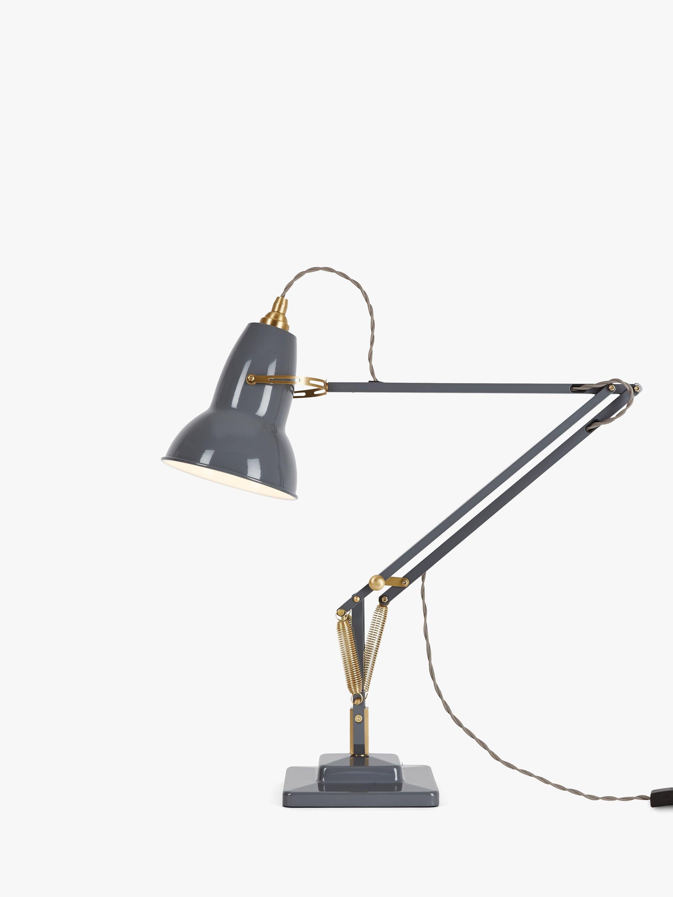 Anglepoise Brass Desk Lamp ES Fitting 1 Bulb - British product