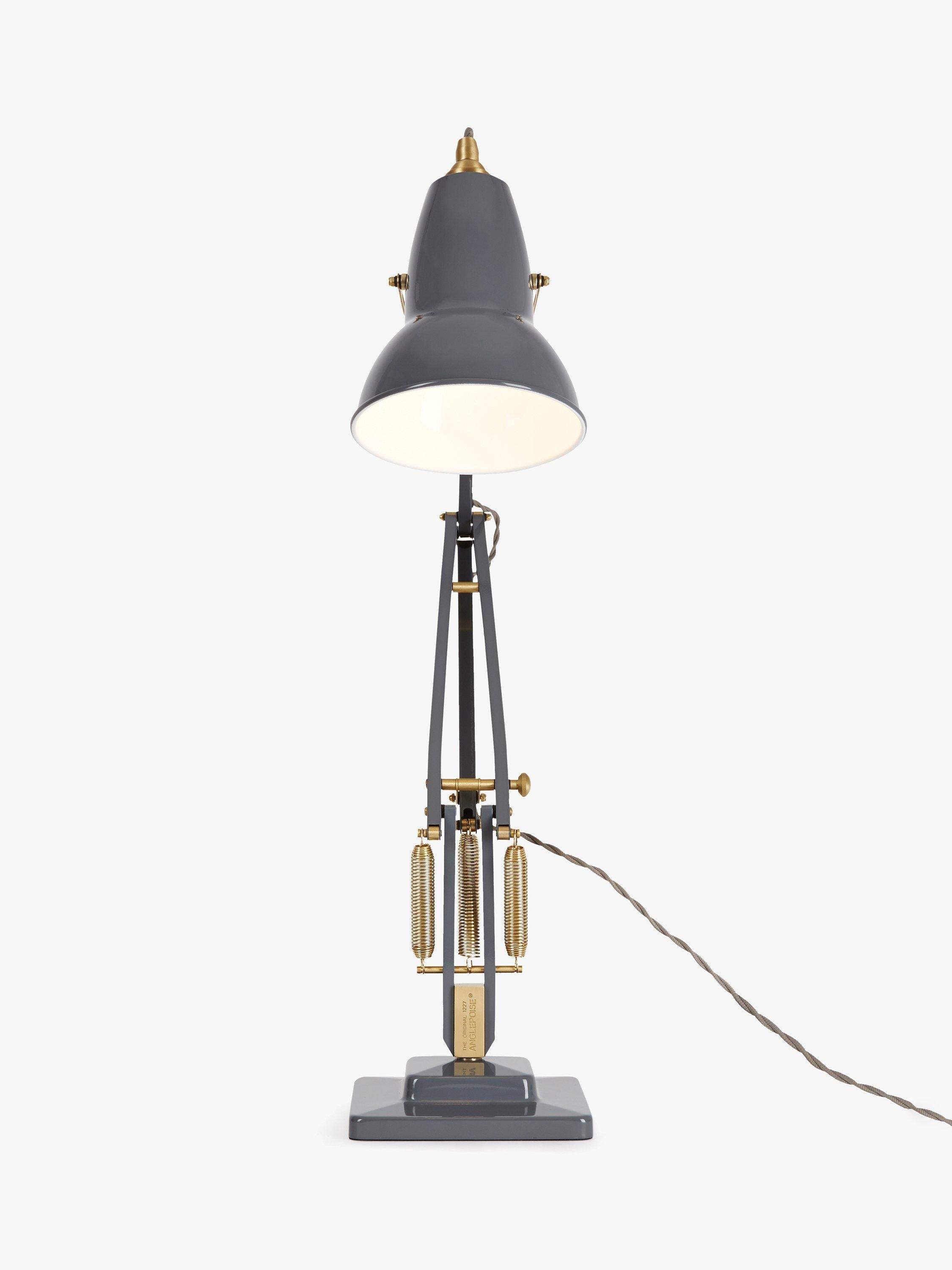 Anglepoise Brass Desk Lamp ES Fitting 1 Bulb - British product