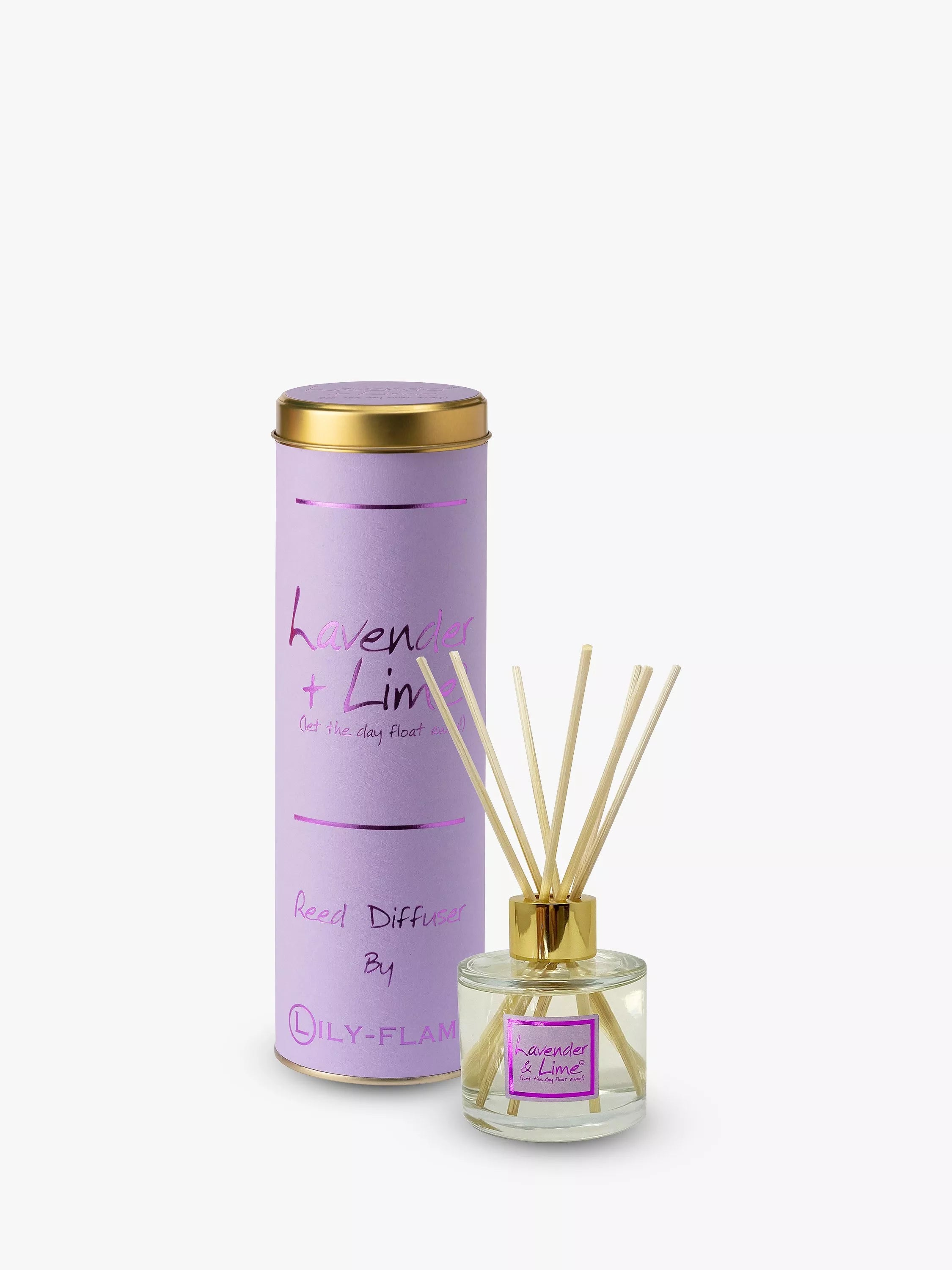 Lily-flame lavender and lime reed diffuser 100ml, UK version