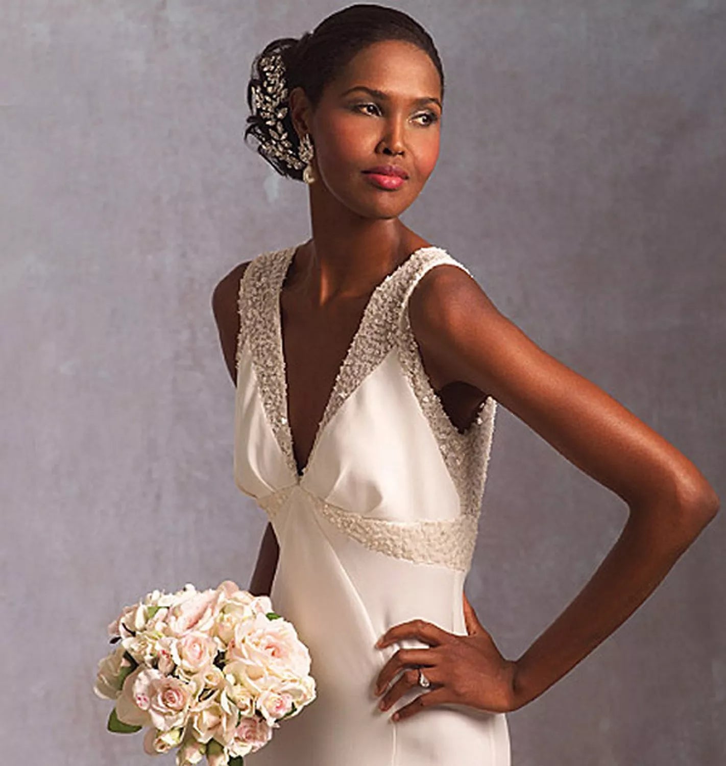 Vogue Bridal sewing pattern 1032 for wedding gown, imported from the UK