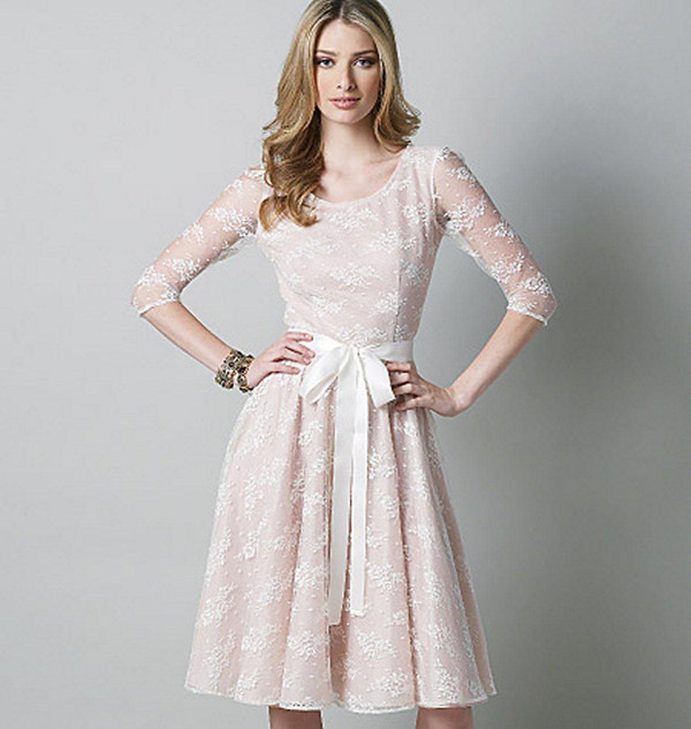 Vogue women's dresses sewing pattern 8766, imported from the UK