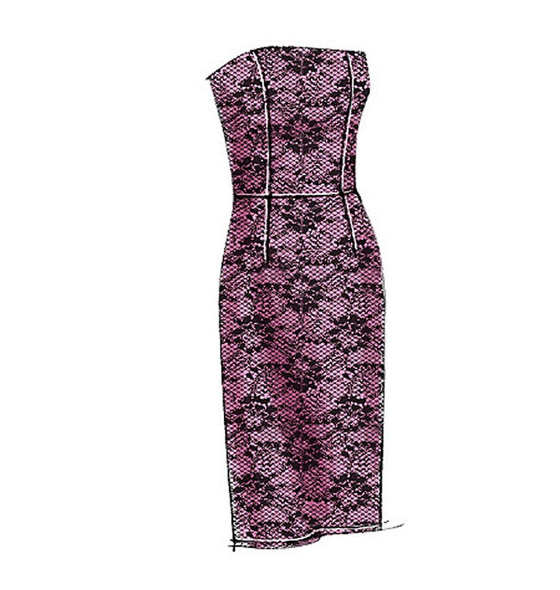 Vogue women's dresses sewing pattern 8766, imported from the UK