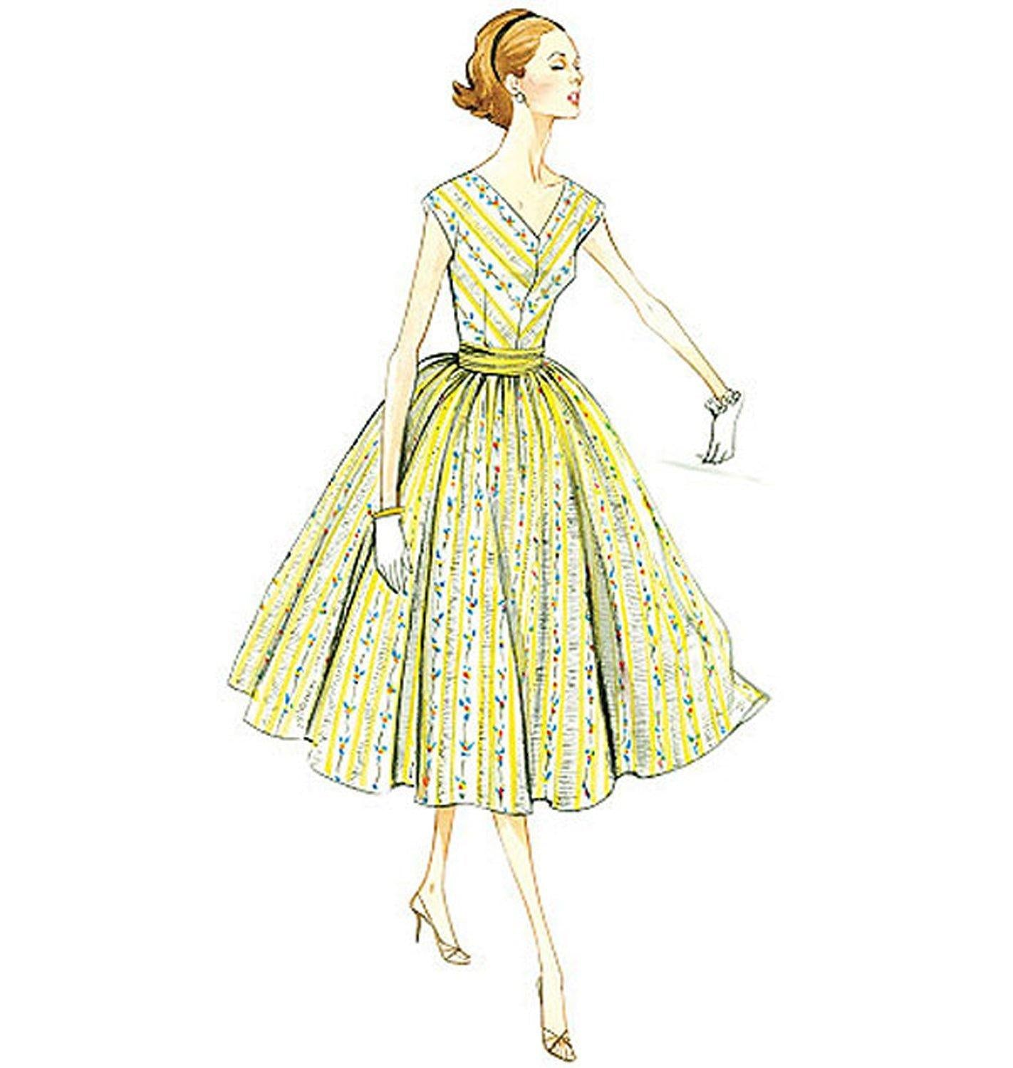 Vogue vintage dress sewing pattern 8789, UK version