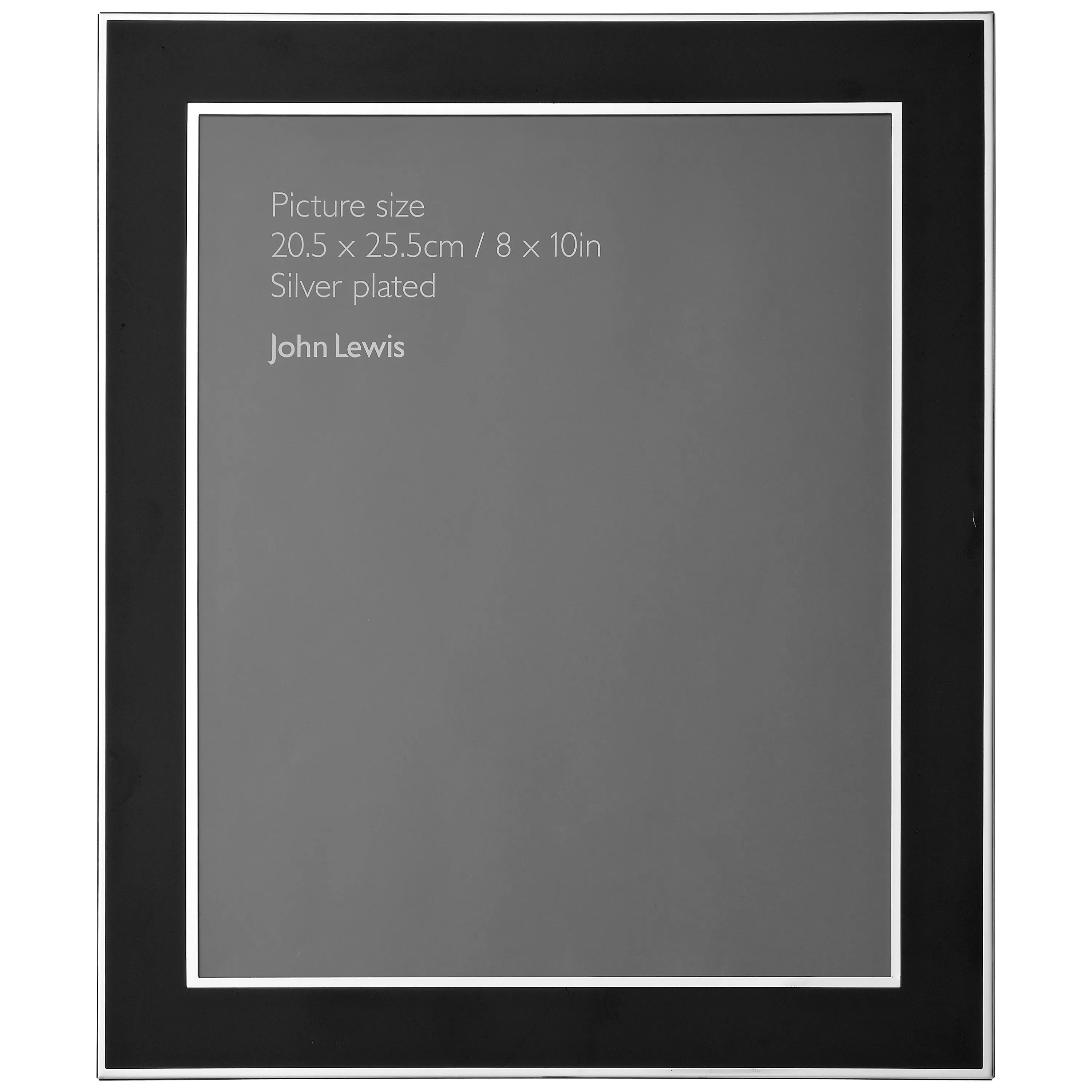 John Lewis Dart Silver Plated Photo Frame
