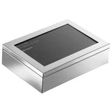 John Lewis Wide Border Photo Frame Box, 4 x 6" (10 x 15cm), Silver Plated