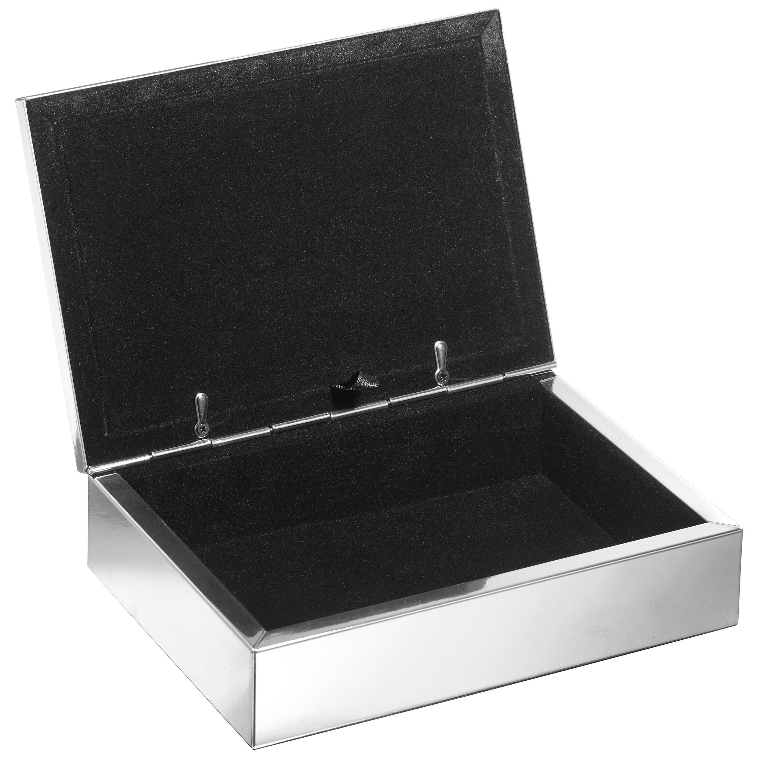 John Lewis Silver Plated Photo Frame Box 4x6, imported from the UK