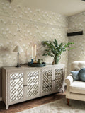 Laura Ashley wallpaper Natural Magnolia Grove 10m, imported from the UK