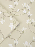 Laura Ashley wallpaper Natural Magnolia Grove 10m, imported from the UK