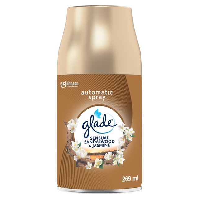 Glade Automatic Spray Refill Sandalwood & Jasmine Air Freshener   269ml GOODS M&S   