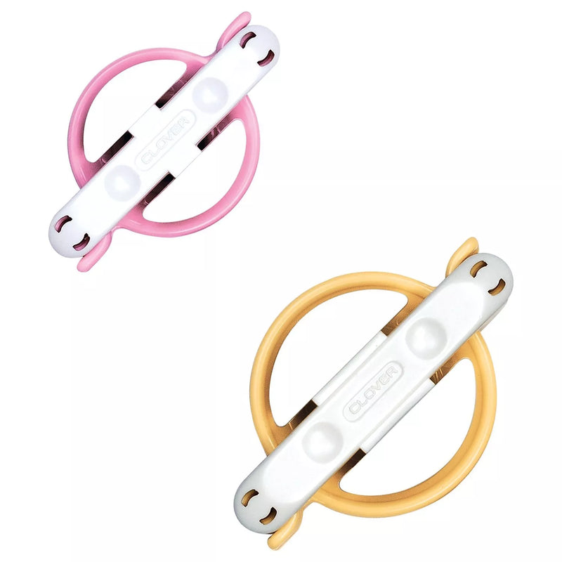 Clover small pom-pom maker for knitting projects, UK version