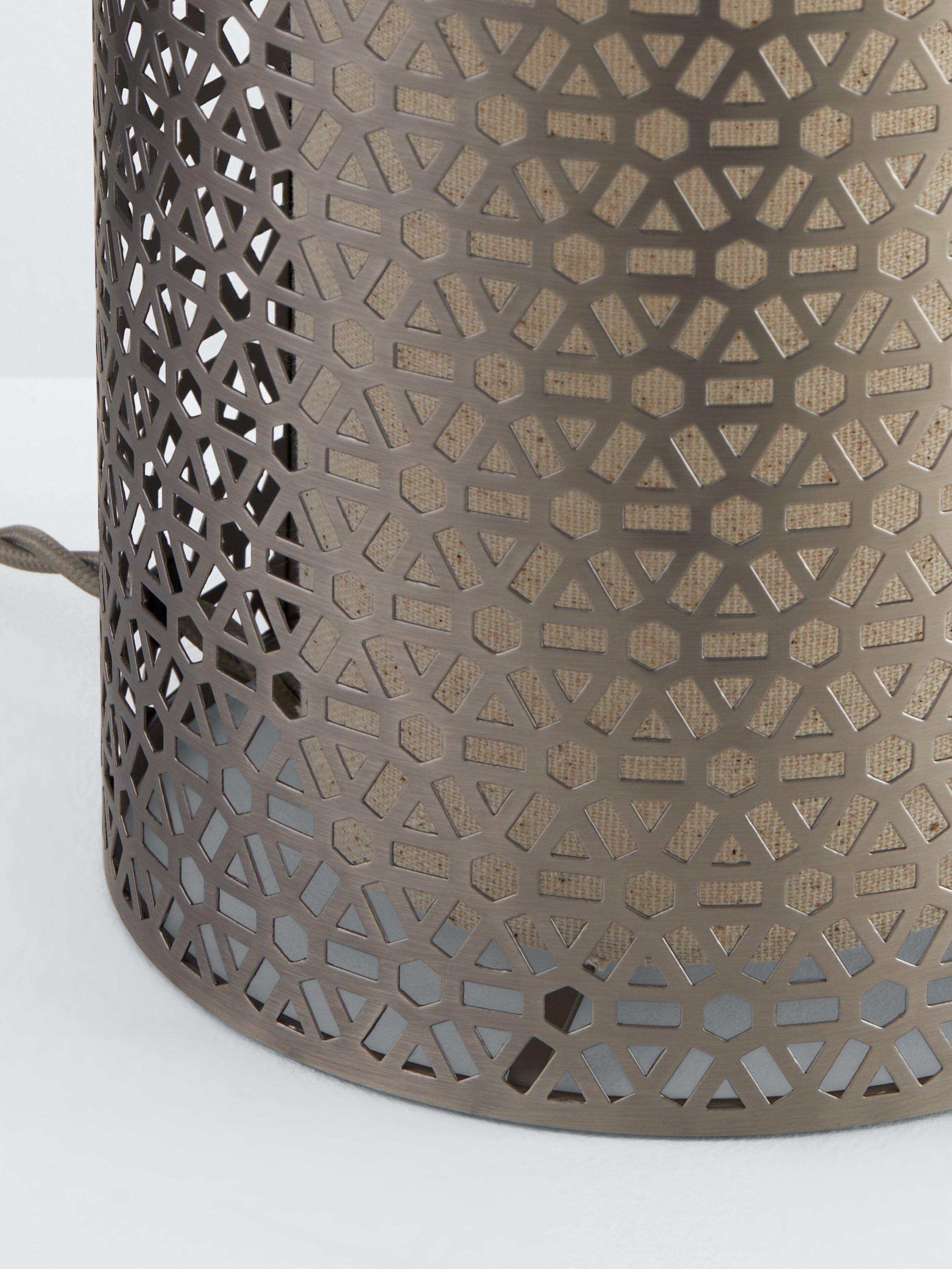 John Lewis Meena table lamp in brushed finish (British brand)