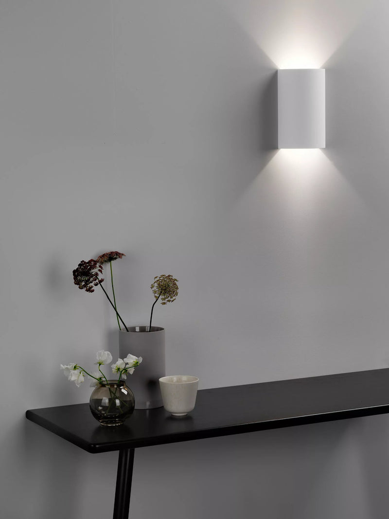 Astro Serifos white LED wall light, UK version