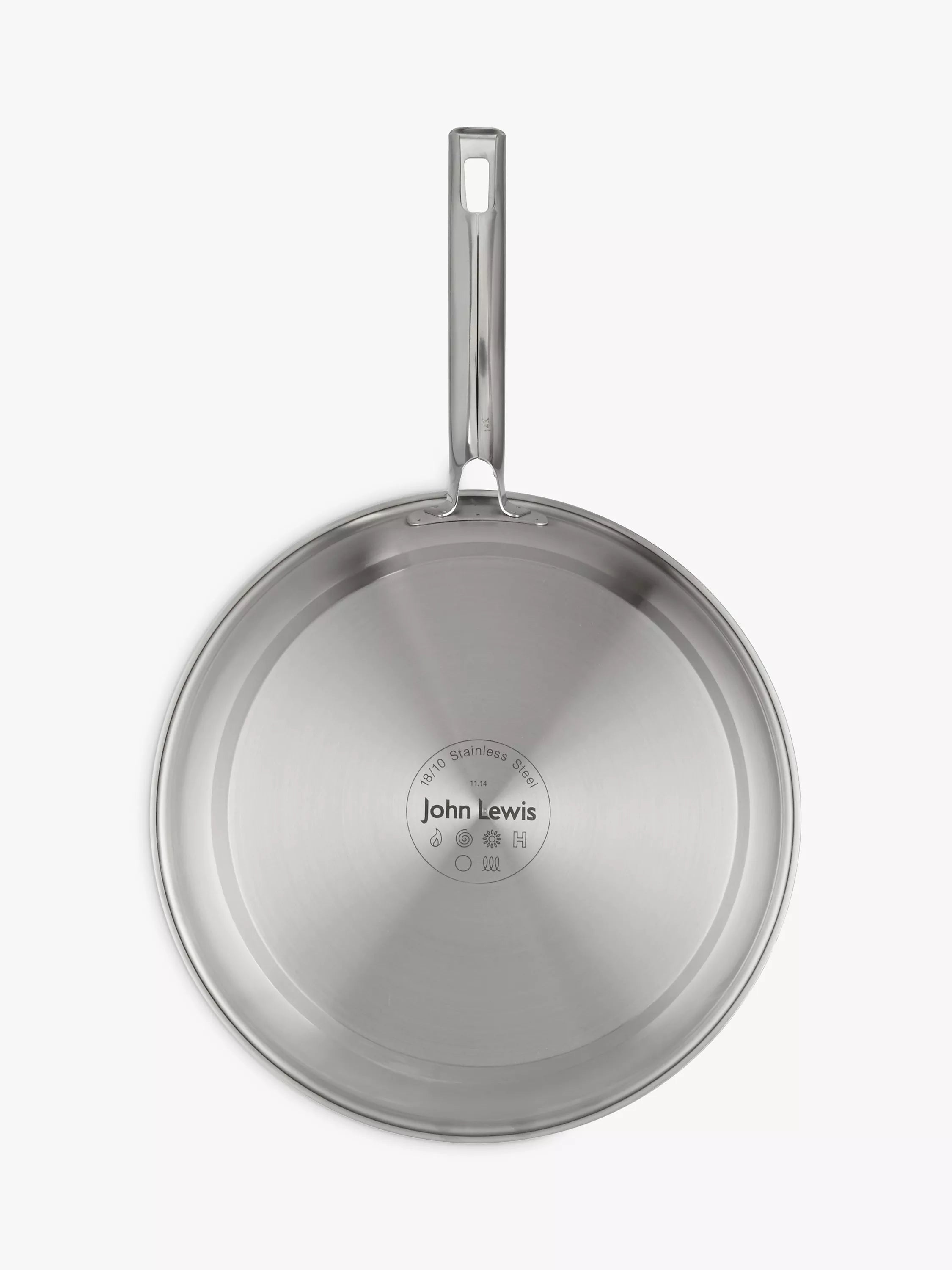 John Lewis stainless steel 5-piece pan set, UK version