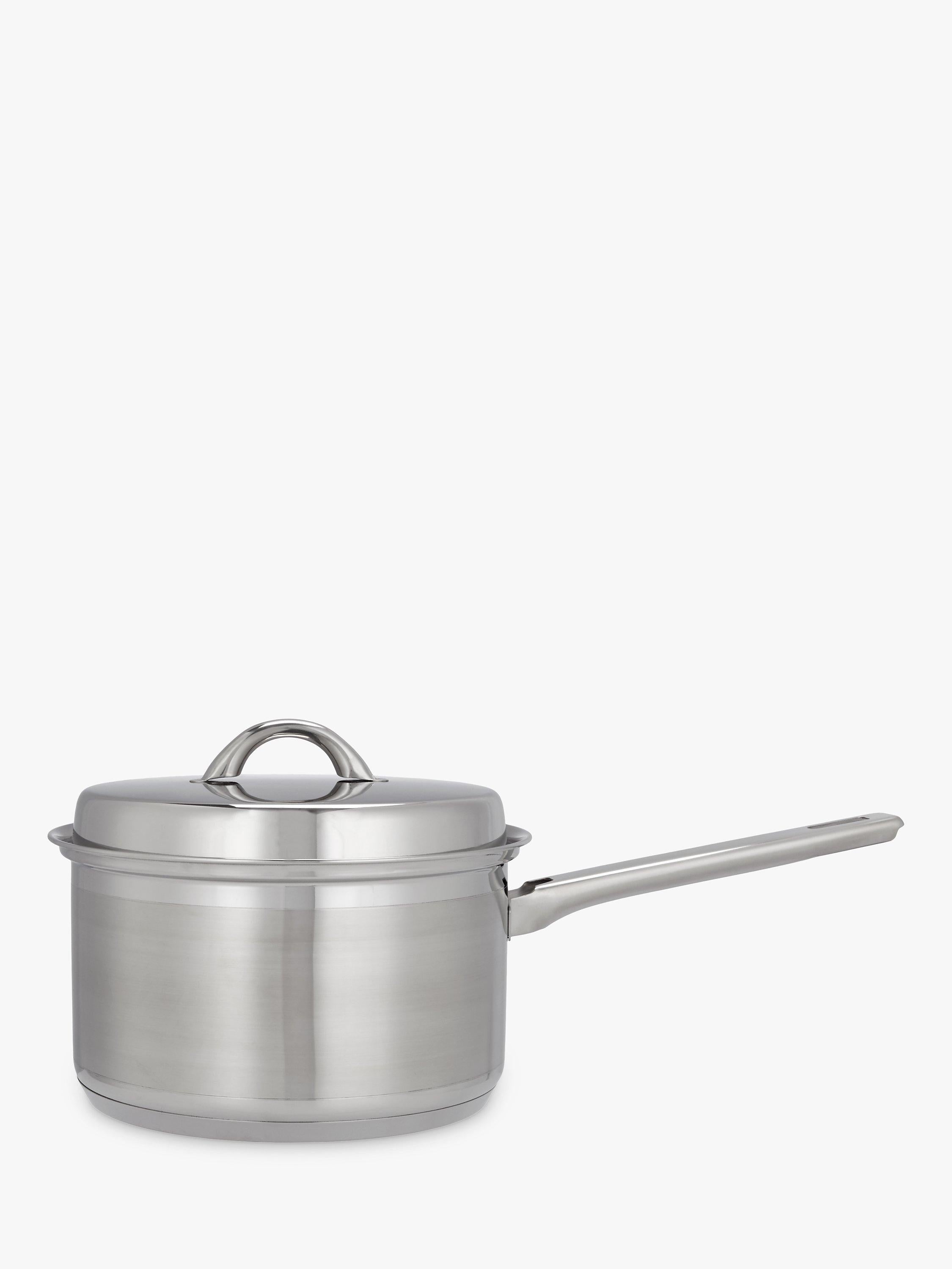 John Lewis stainless steel 5-piece pan set, UK version